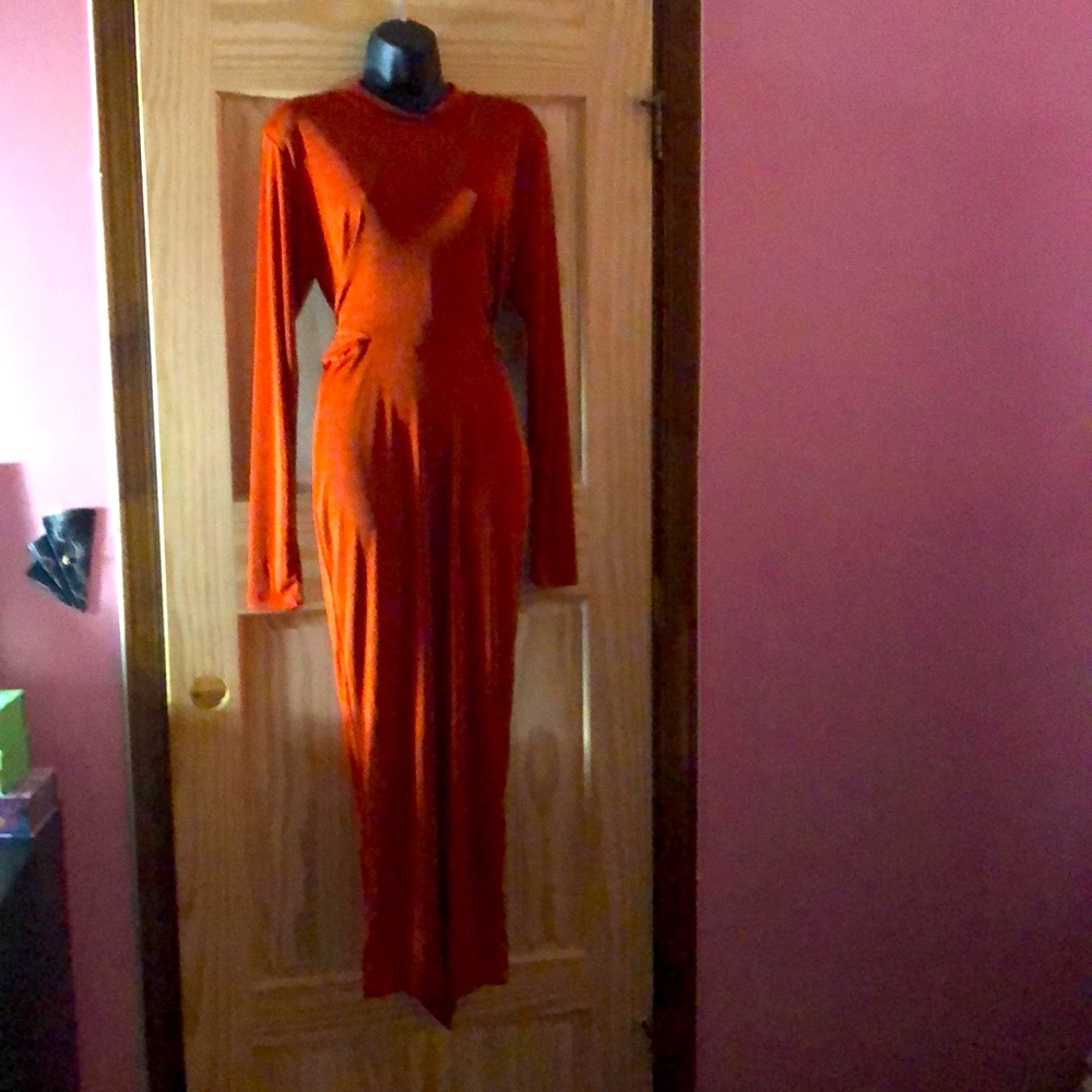 Floor length dress